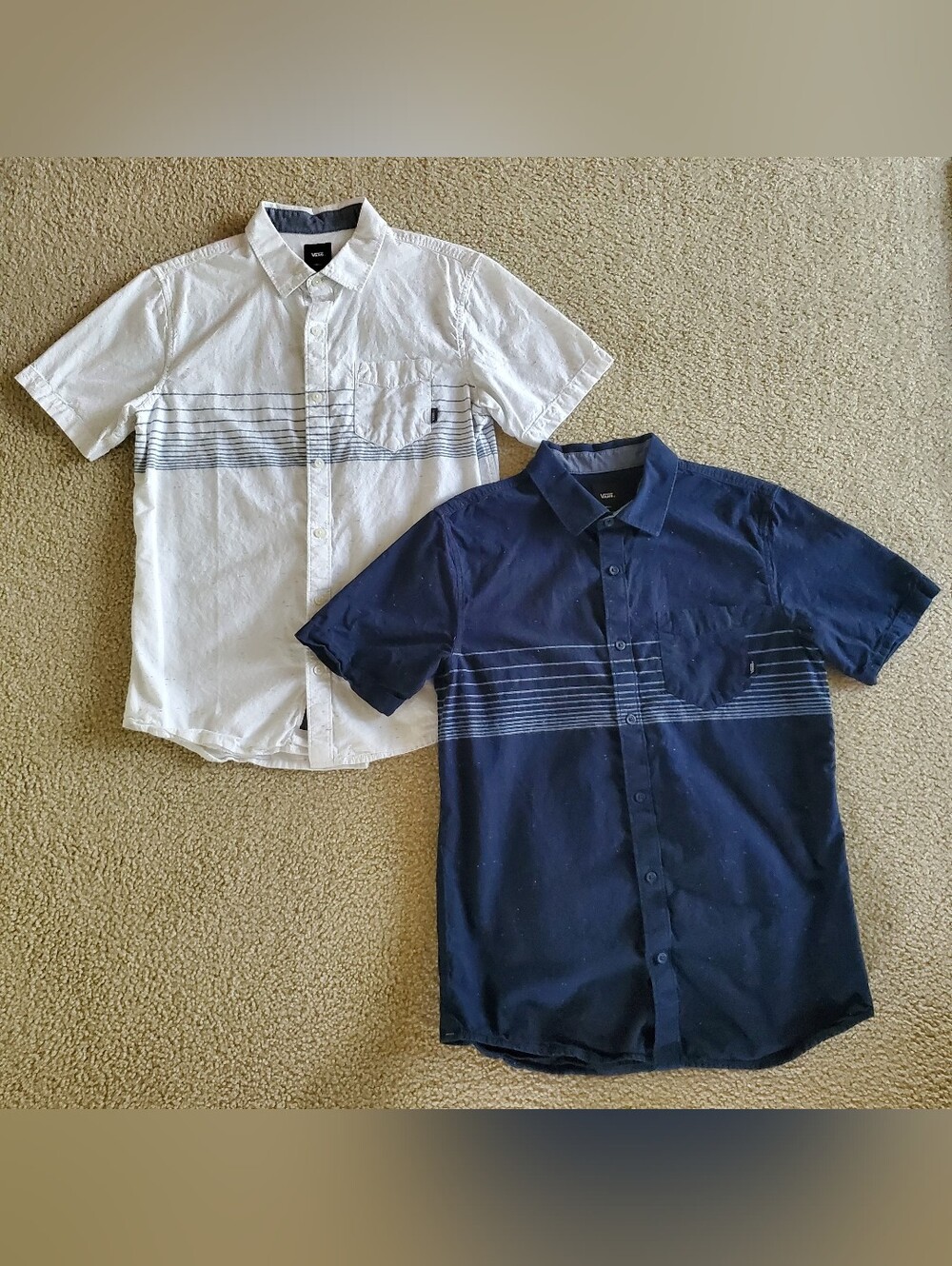 2 like new Vans shirts